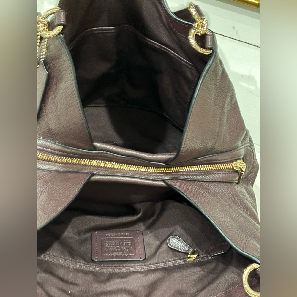 Coach Lexy Pebbled Leather Shoulder Bag F57545  Y2K  New like condition - Picture 12 of 15
